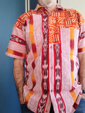 Camisa Ifá | Patchwork do Entardecer