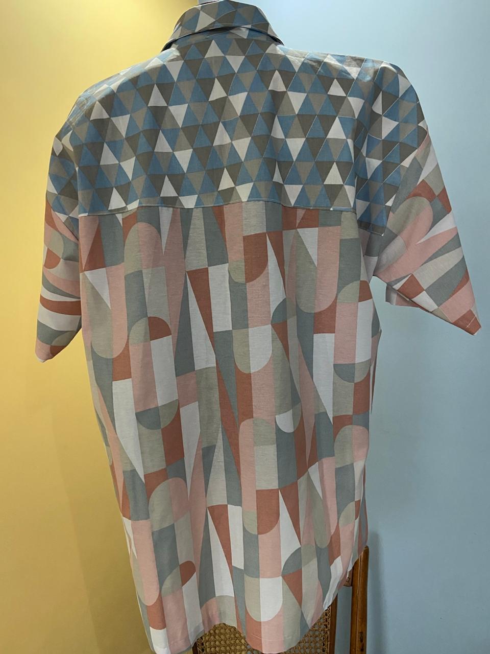 Camisa Ewé | Geometria das Dunas