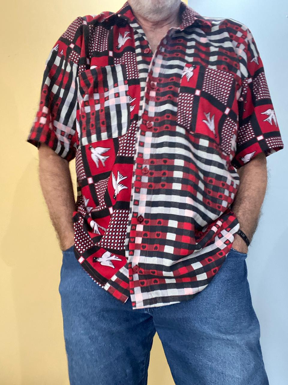 Camisa Elegbara | Pássaros em Voo