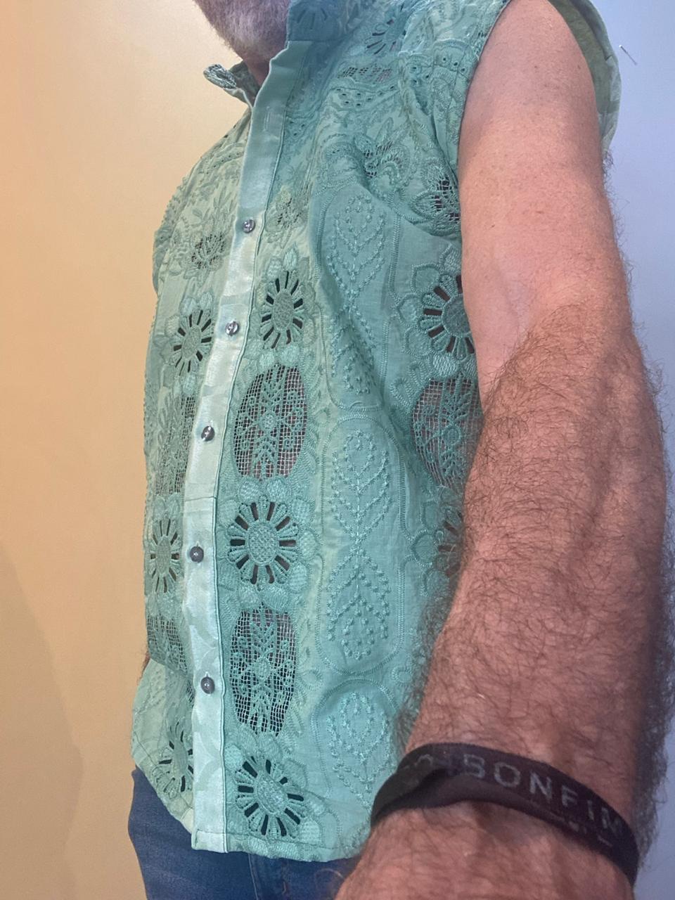Colete Renda da Mata Verde